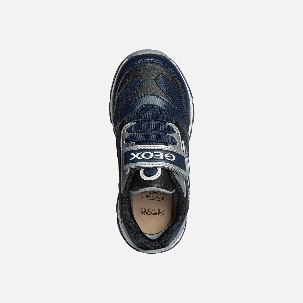 Geox Sneakers Navy/Silver Android - Geox Boys Shoes - YIEHDW650